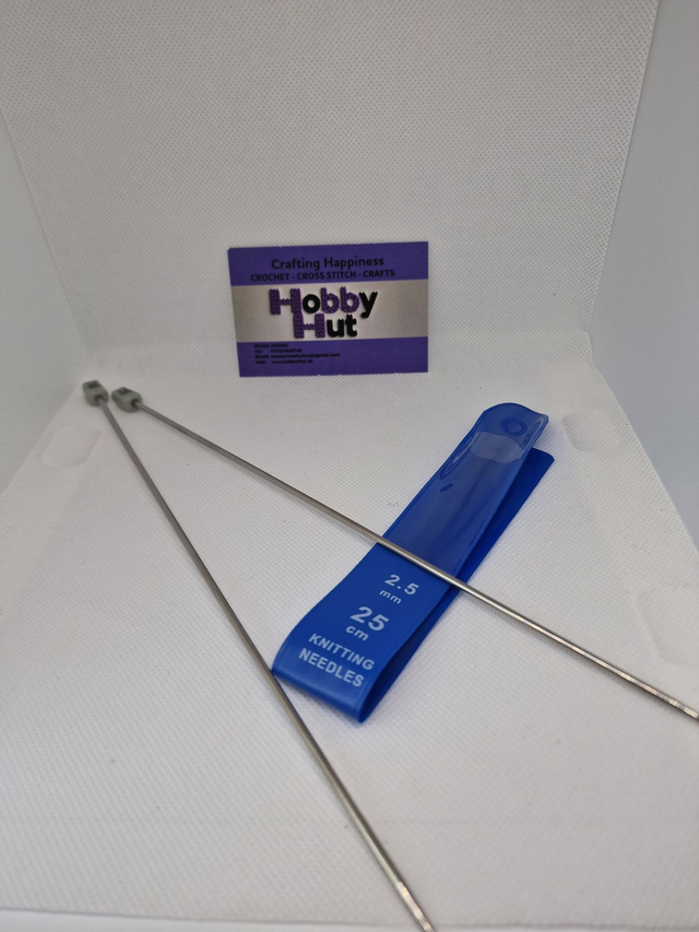 Knitting Needles Size 2.5mm 25cm long