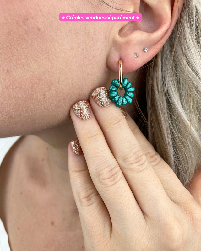 Pampilles "Doña" - Vert luxuriant