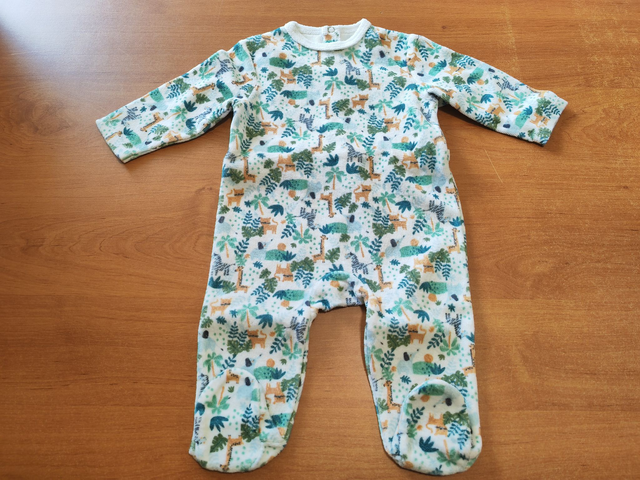 Pyjama animaux en 3 mois