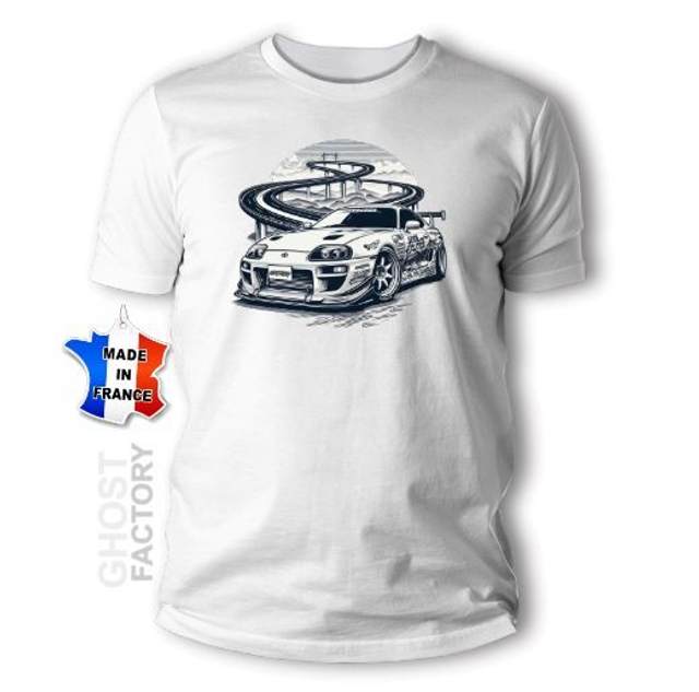 T-SHIRT TOYOTA SUPRA MK4 - 4 
