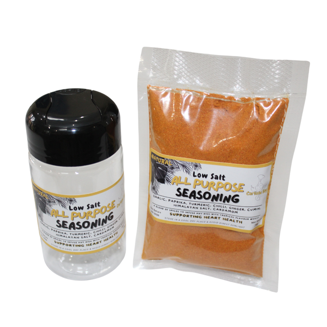 Carlisle Bay Low Salt All Purpose Seasoning &amp; Shake 'n' Season Container 75g