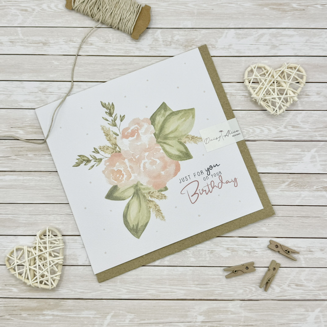 Spring Feeling Greetings Card 