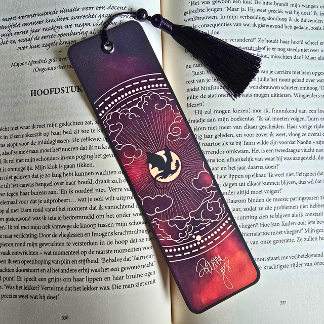 Fourth Wing - Special Edition - Luxury Bookmark with tassel