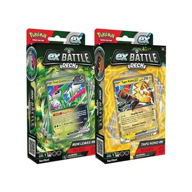 Pokemon TCG: Tapu Koko / Iron Leaves ex Battle Deck