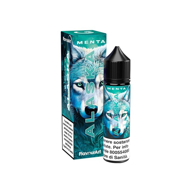 FLAVOURART Menta Alaska SHOT 20/60 20ml EAN8058611844874