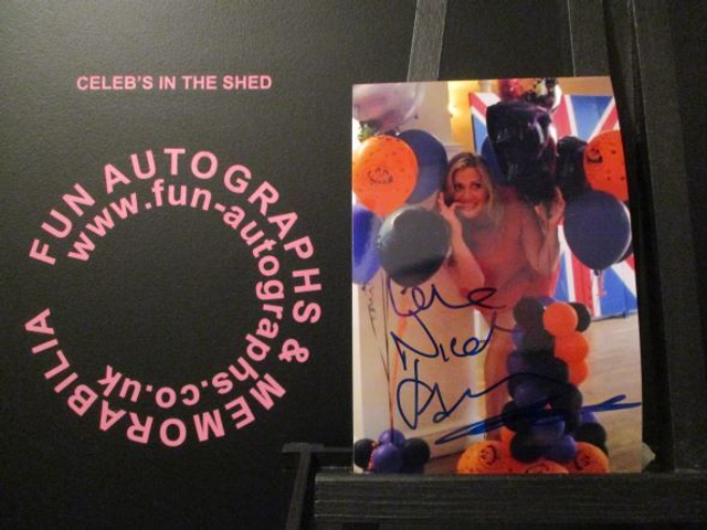 Nicole Faraday Authentic Autographed 6x4 Our Facing Photograph (G)