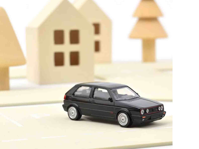 VW Golf GTI G60 1990 Noir Norev 840063 1/43