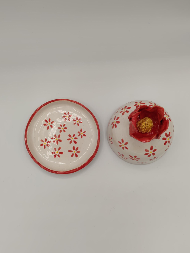 Beurrier fleur rouge