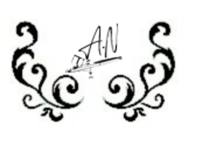 Pochoir airbrush autocollant