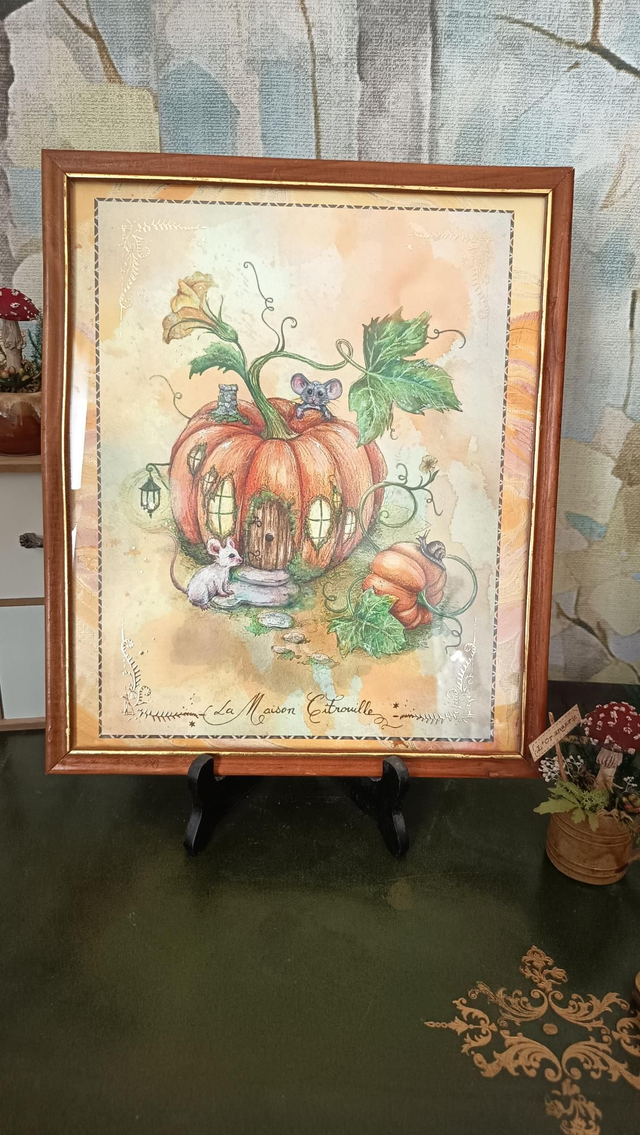 Grand cadre - La Maison Citrouille