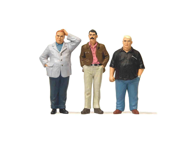 hommes en pleine réflexion Preiser 63098 1/32