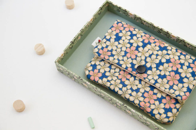 Monedero grande Sakuras Blue 