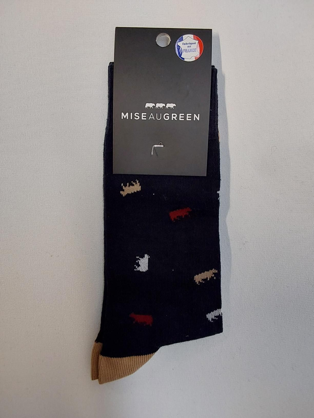 Chaussette MISE AU GREEN Jacquard allover 39/45