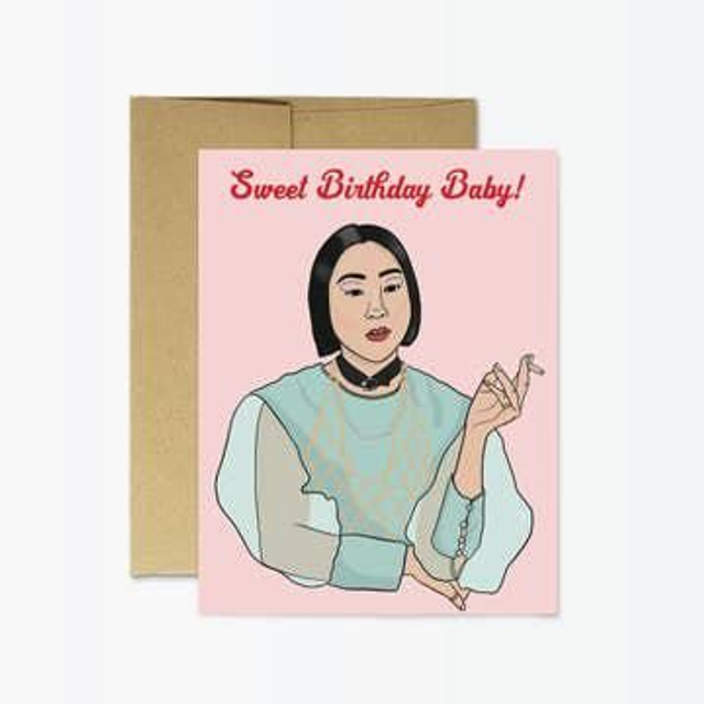 bday card or postcard