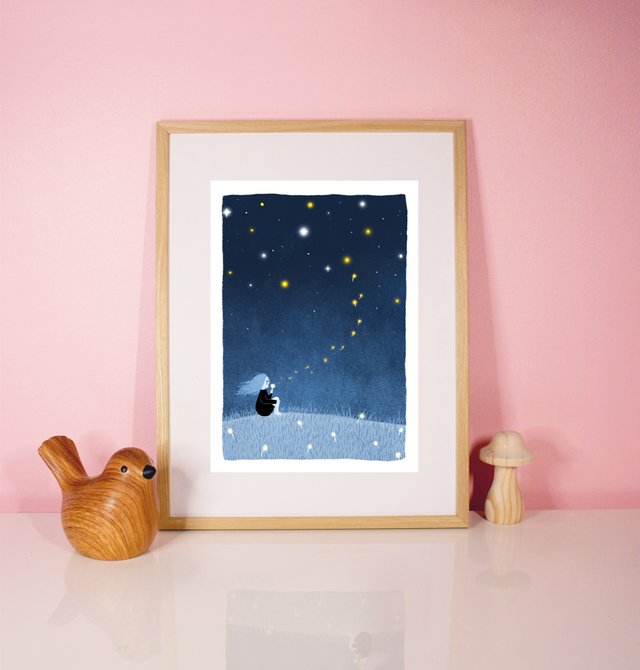 Print "Dandelion Wishes"