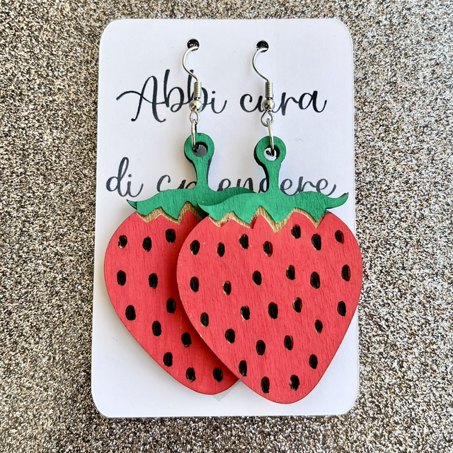 Orecchini frutta 