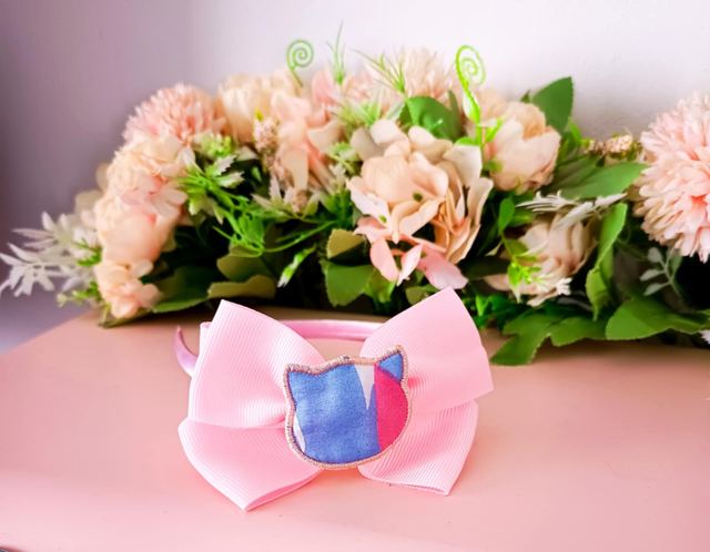 Serre tête fait main, accessoire cheveux &quot; Collection Peps &quot;