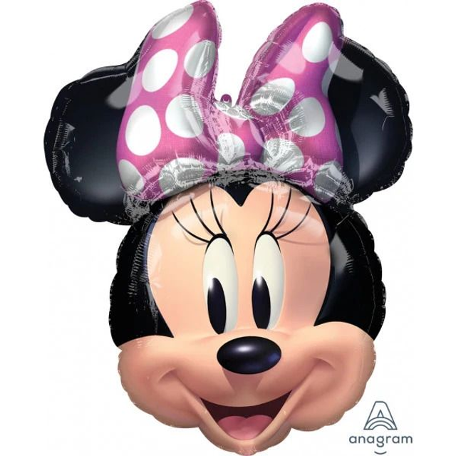 26" MINNIE MOUSE FOREVER HEAD SHAPE FOIL