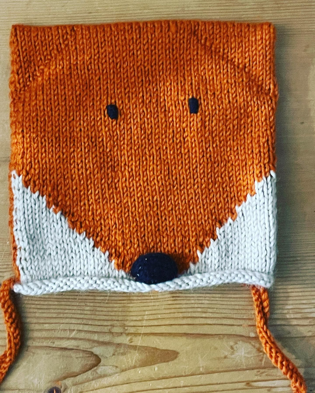 Child Fox hat 