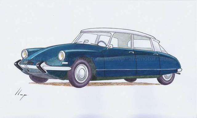 Artimotor onpaper CLASSICS 21x30 - Citroën DS 19