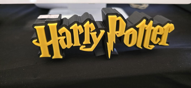 Plaque 2d harry potter