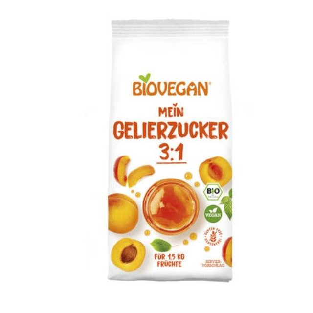 Biovegan Gelierzucker 3:1, 500g Packung