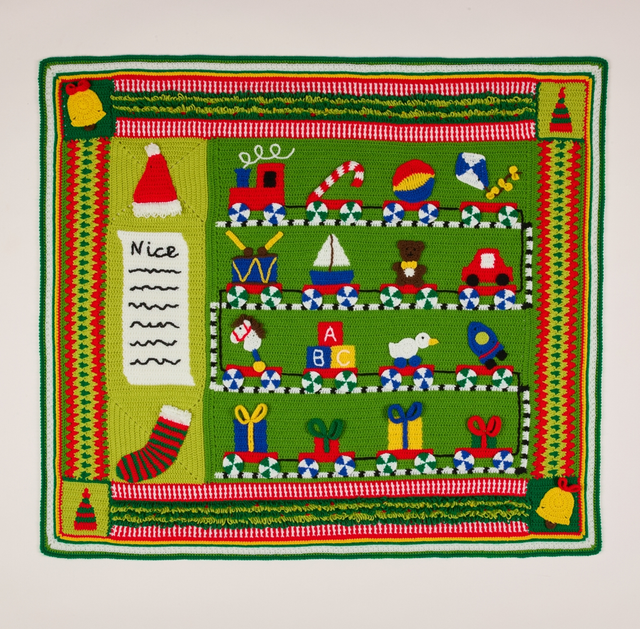 Christmas Blanket CAL Santa’s Workshop