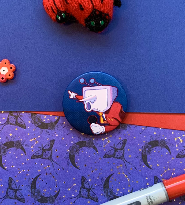 Tenna - Deltarune Button ⌀44cm