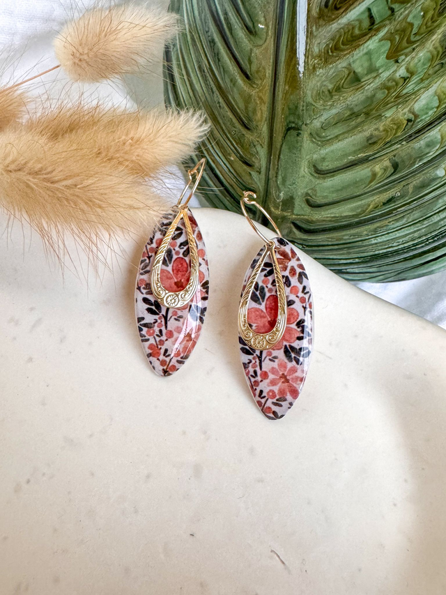 Boucles d'oreilles Larme de Vahiné NEW CO