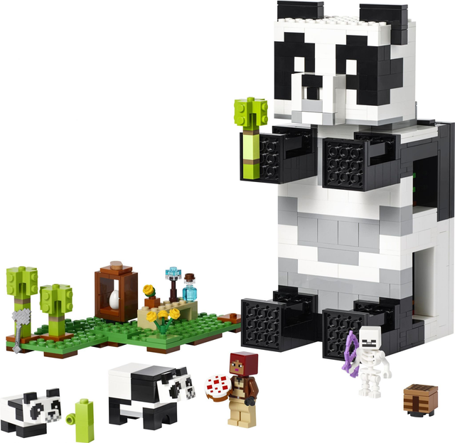 LEGO® Minecraft 21245 Das Pandahaus