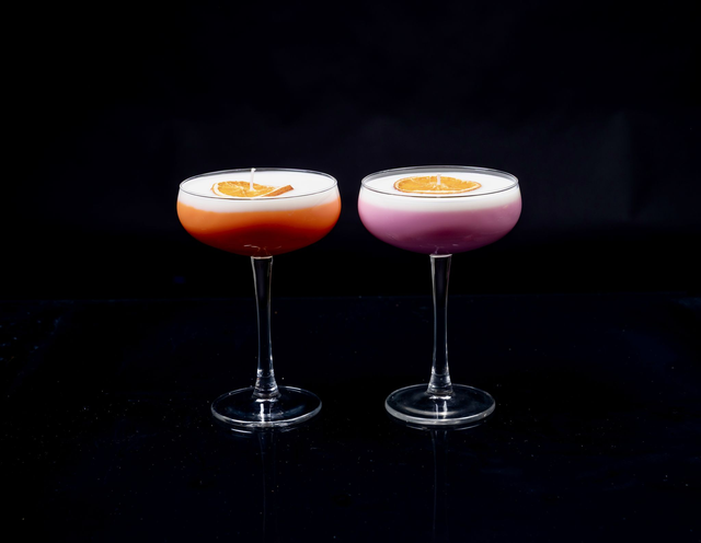 Pornstar Martini Cocktail Roze/Oranje set