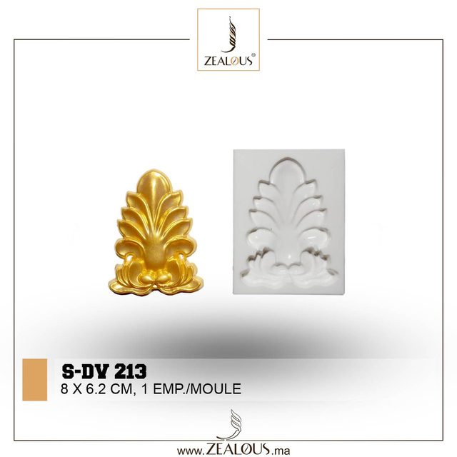 S-DV213 Cake Chocolate and Fondant Silicon Moulds