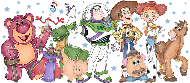 Toy Story UVDTF Wrap