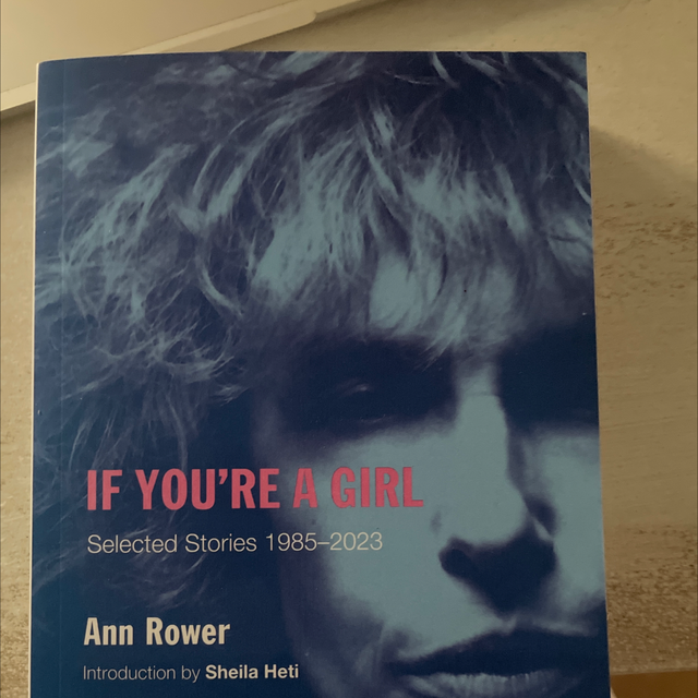 If You’Re A Girl Ann Rower