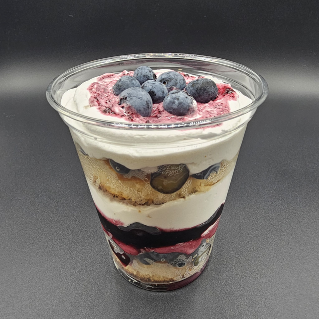 Layer Cup Cake – Myrtilles Vanille