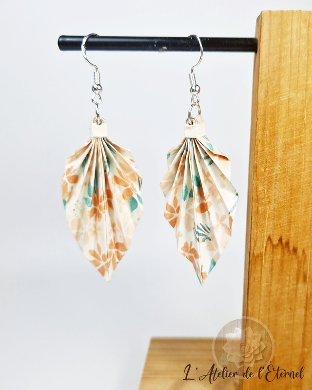 Boucles d'oreilles Leaf - Collection nature