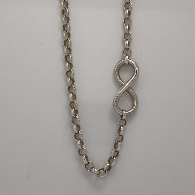 Collier Infini maille jaseron 2,5m