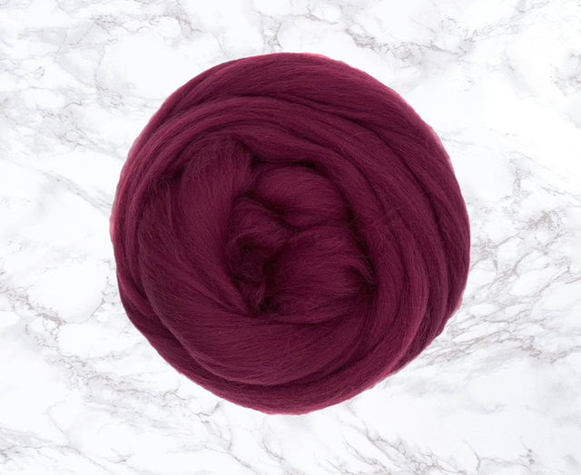 Fuchsia 23 mic merino top  