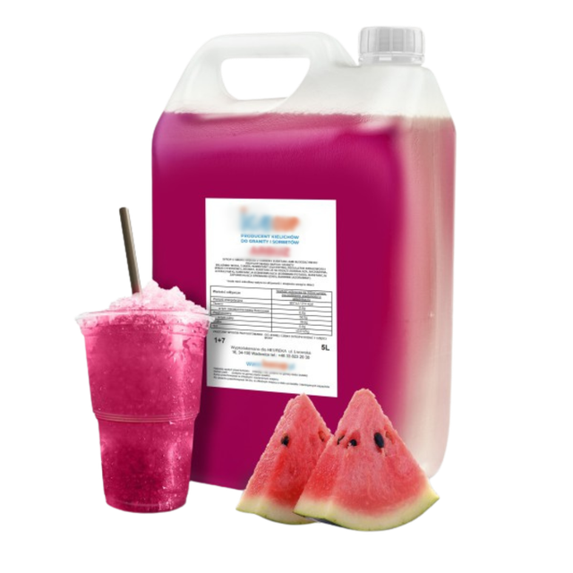 Slush Sirup Wassermelone 5L Kanister 1:7