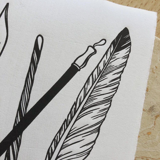 1/many charity prints - What to Write You With