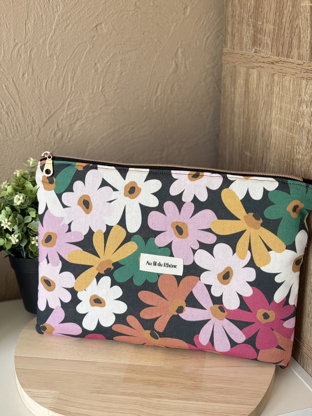 Pochette iPad- Marguerite