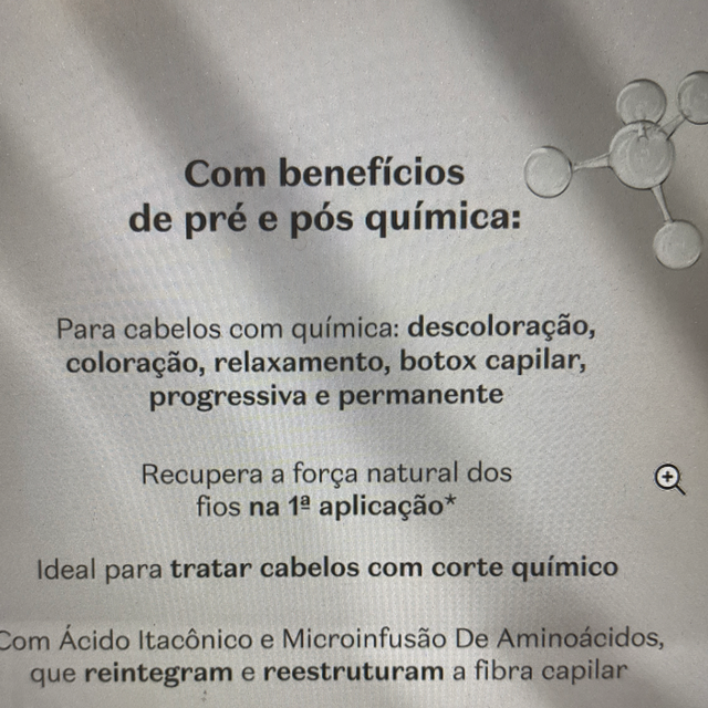 Shampoo Match Science Pre e Pós Química 300ml O Boticário 
