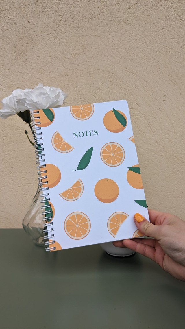 Carnet A5 Oranges