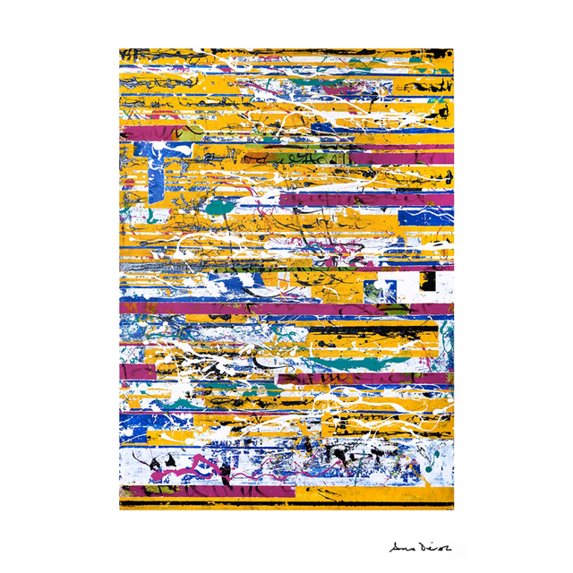 Lámina A3 GLITCHAMARELO 