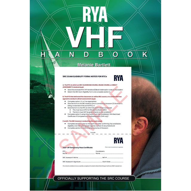 RYA SRC course book (for holders of CAA licence only)