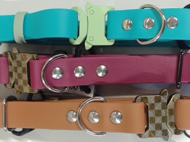 Collier biothane 25mm de largeur (Réglable)