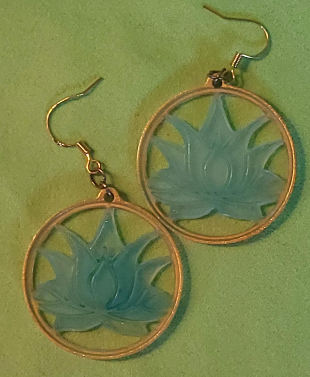 Boucles d'oreilles lotus