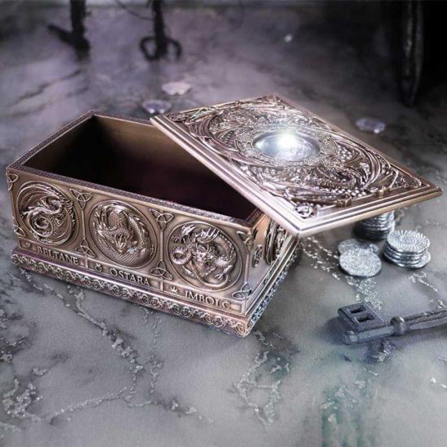 Dragons of the Sabbats Tarot Box By Anne Stokes 