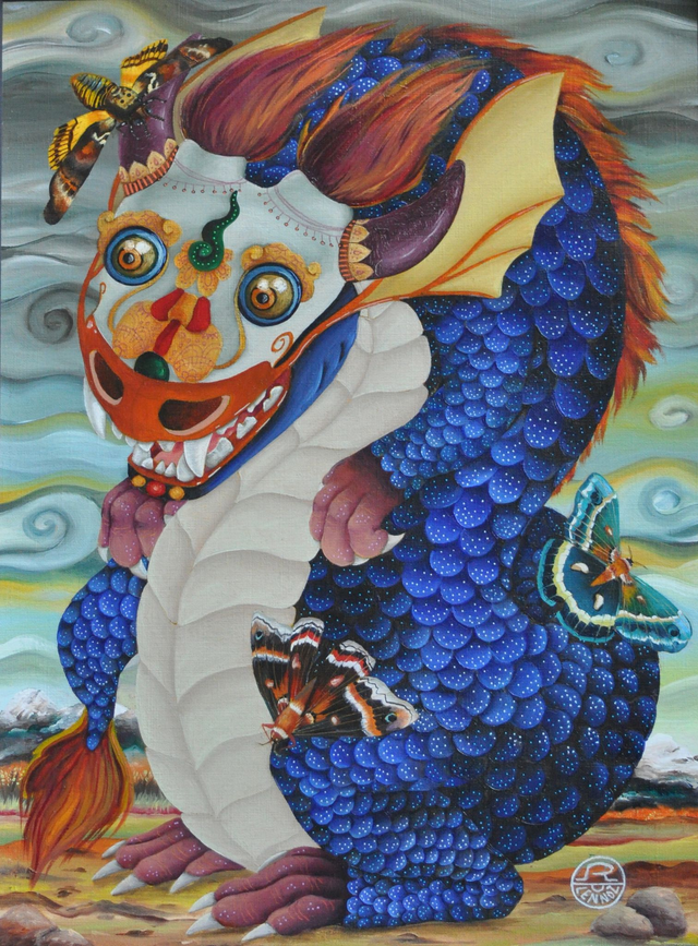 Le dragon aux papillons