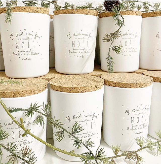 Bougie - Il était une fois Noël - Pain d'Epices